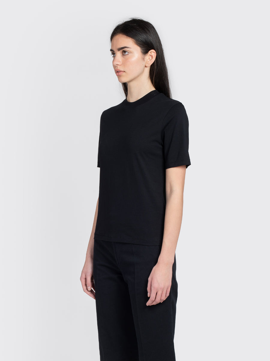 Mock Neck Tee