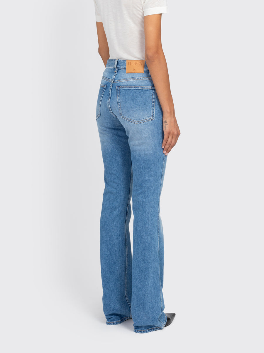 Stacked Bootcut Jeans