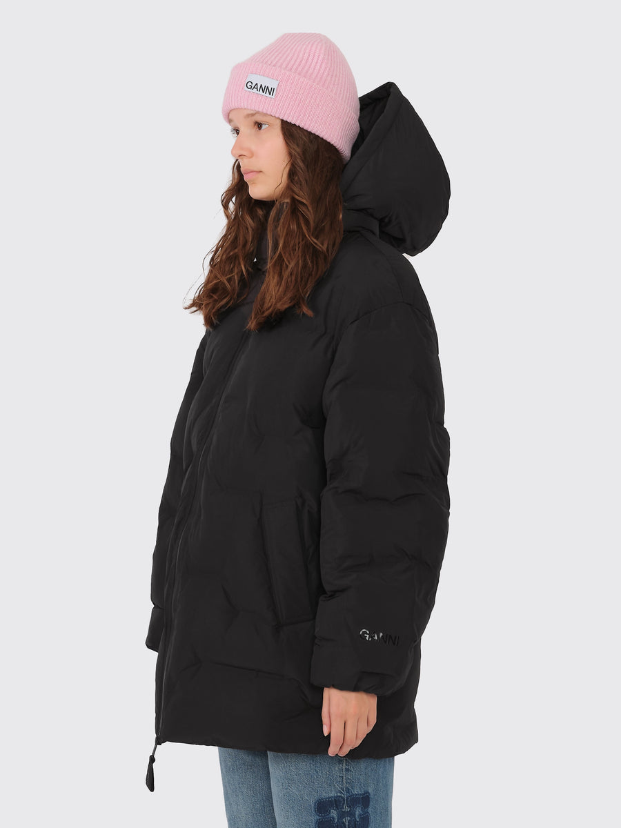 Soft Puffer Midi Jacket