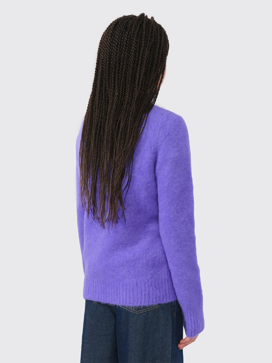 Brushed Alpaca O-Neck