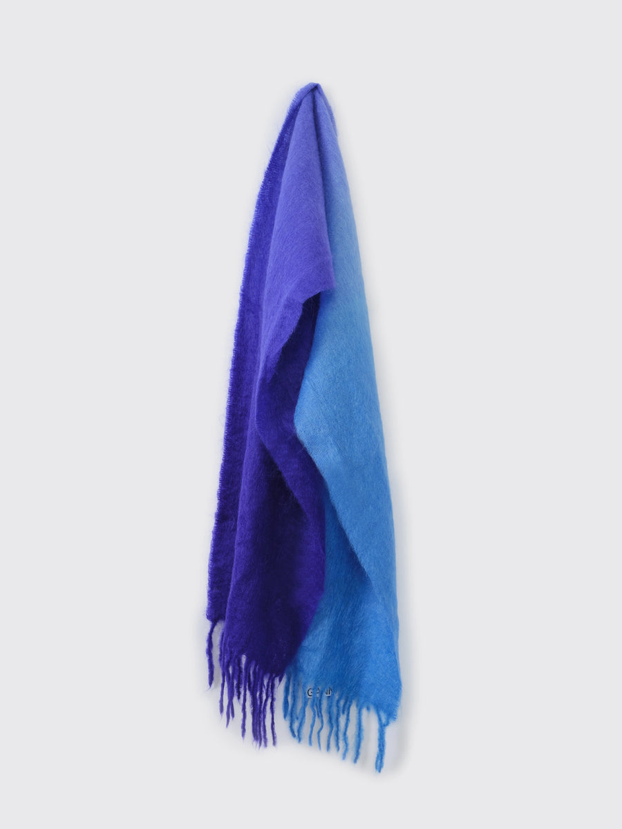 Mohair Gradient Scarf