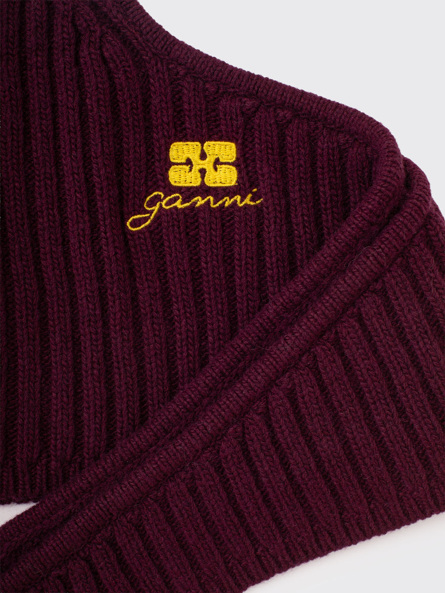 Core Future Wool Knit Balaclava