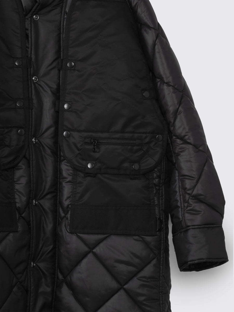 Innerraum Hooded Quilted Jacket