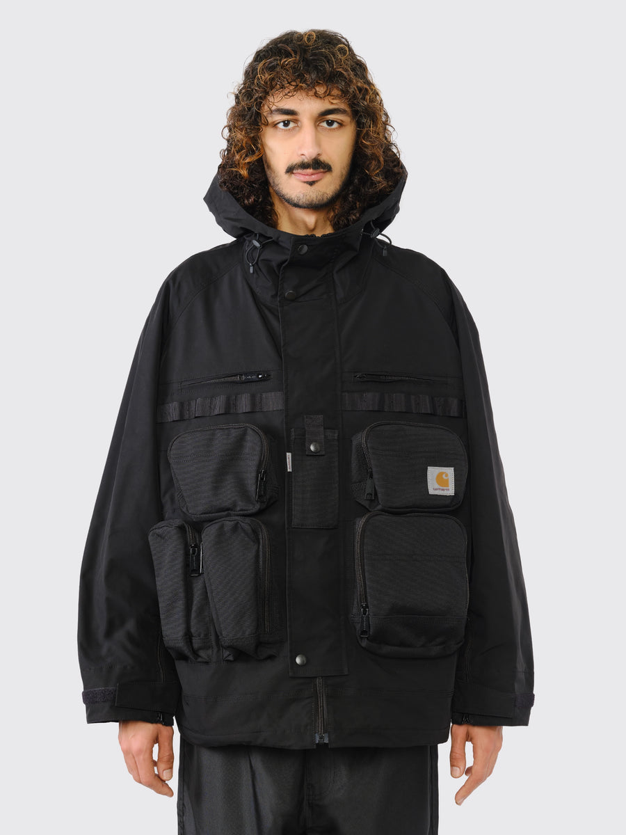 Multi Pocket Hooded Jacket