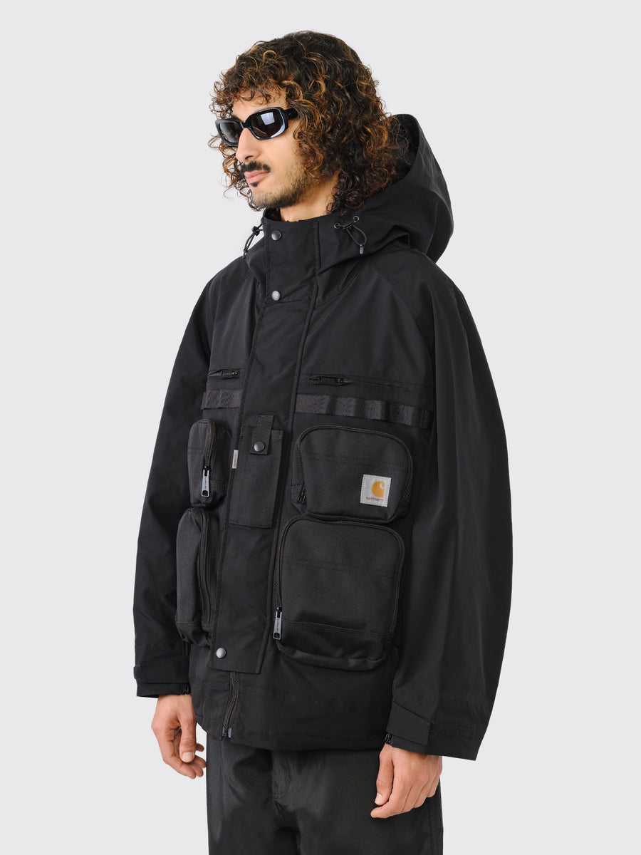 Multi Pocket Hooded Jacket