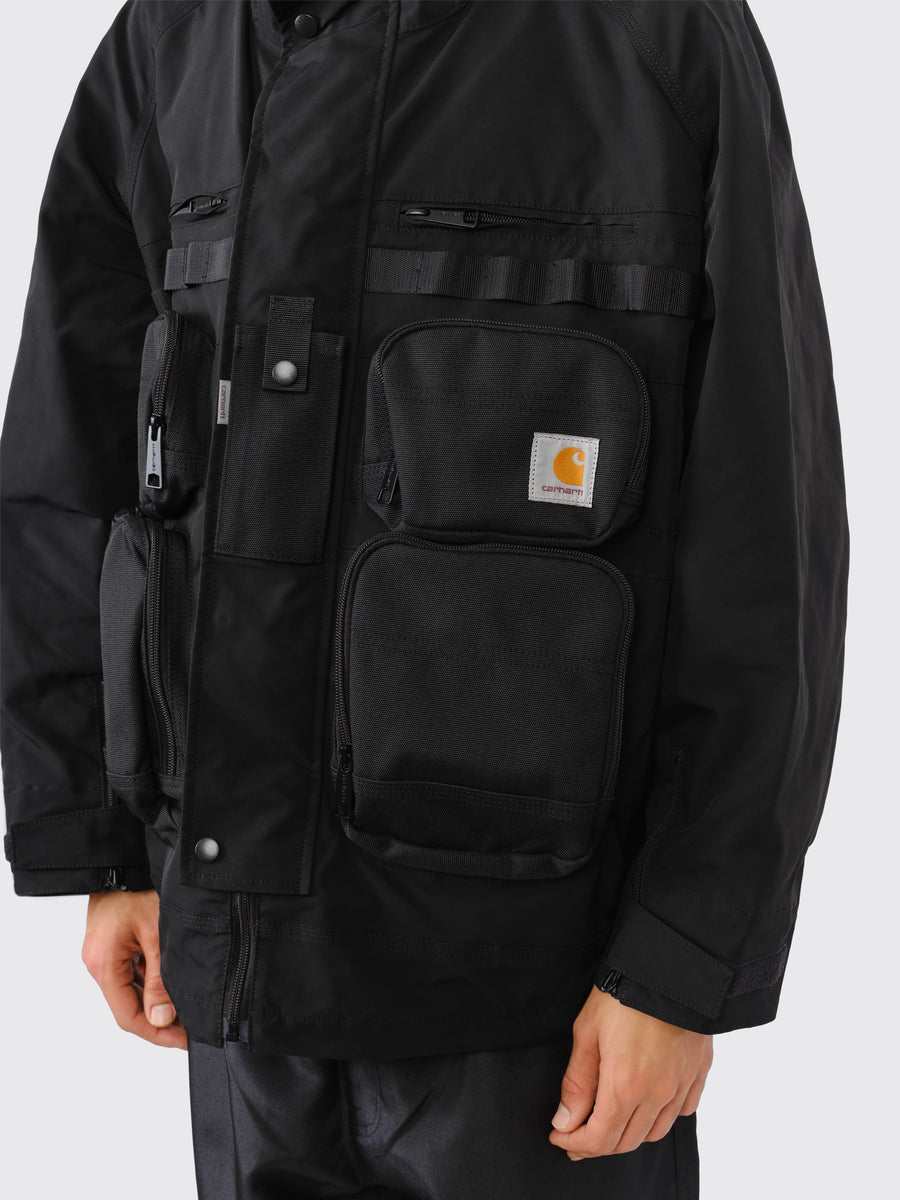Multi Pocket Hooded Jacket
