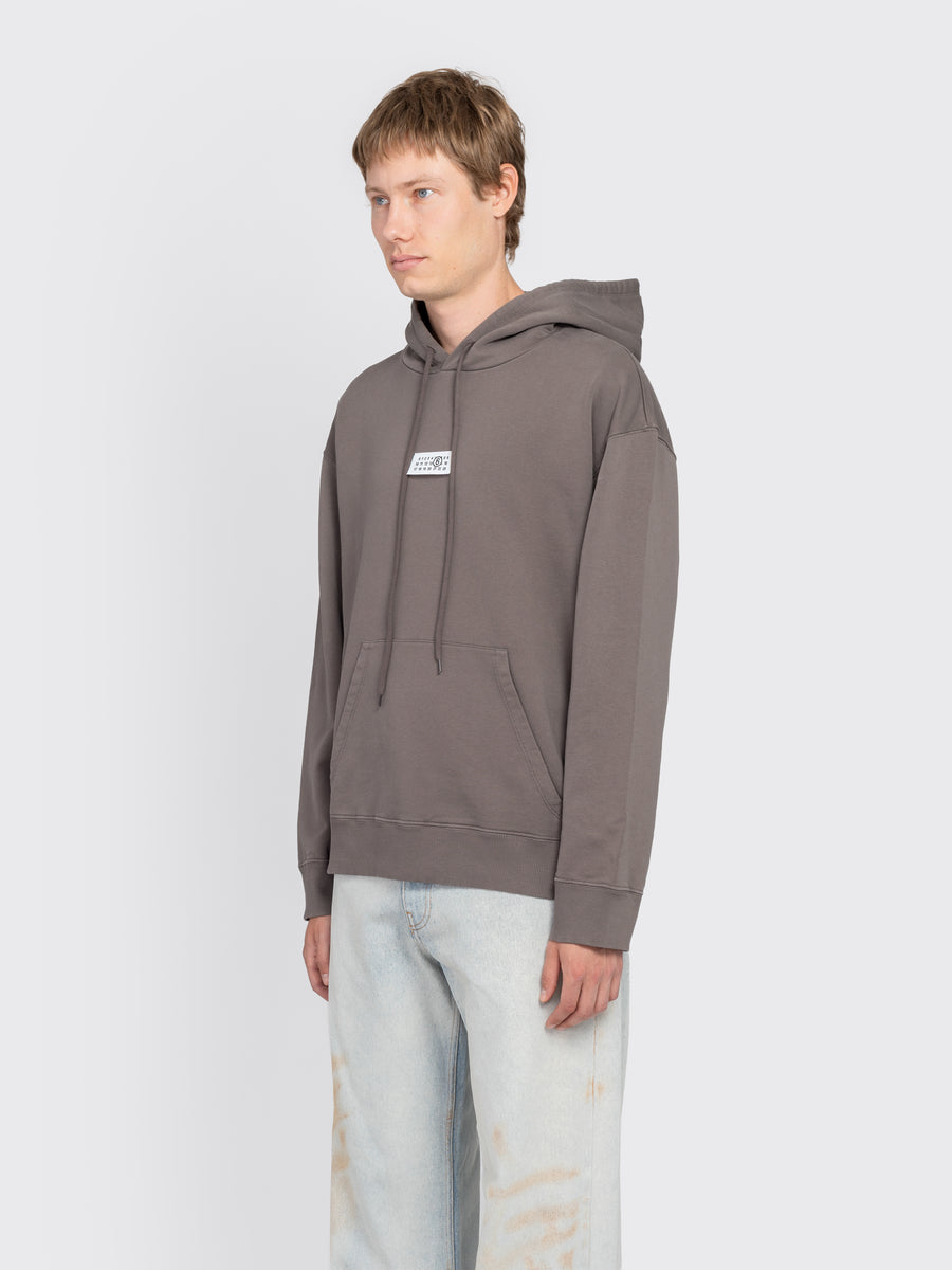 MM6 Numbers Patch Logo Hoodie