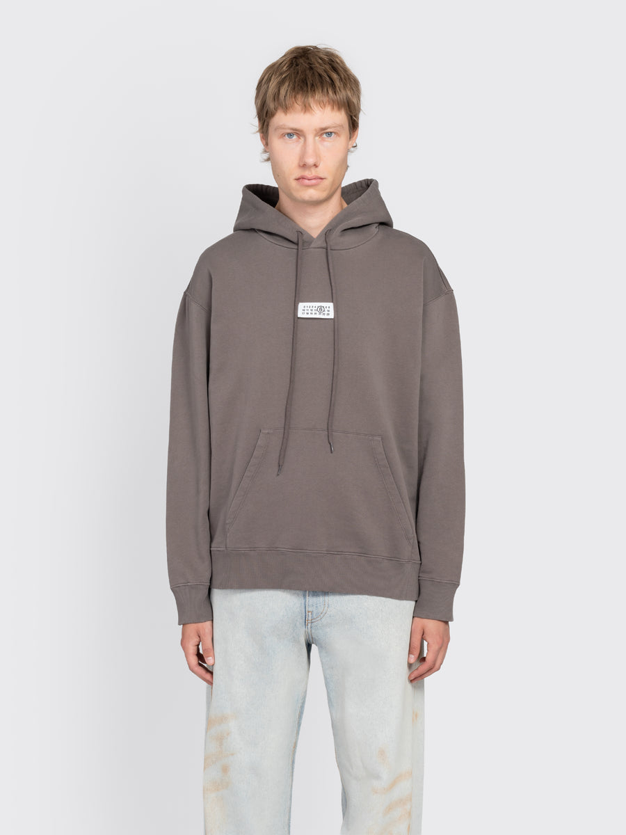MM6 Numbers Patch Logo Hoodie