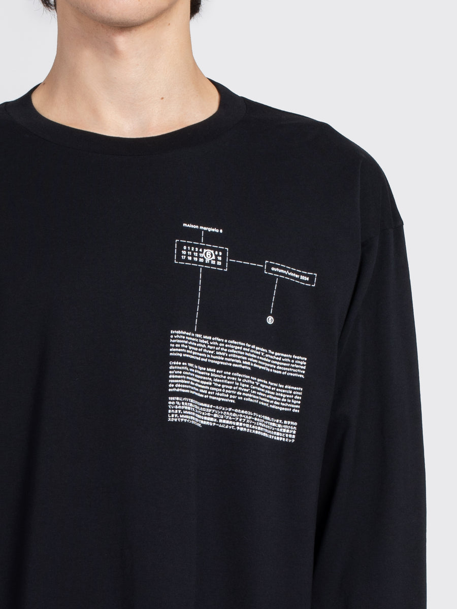 MM6 Printed LS Shirt