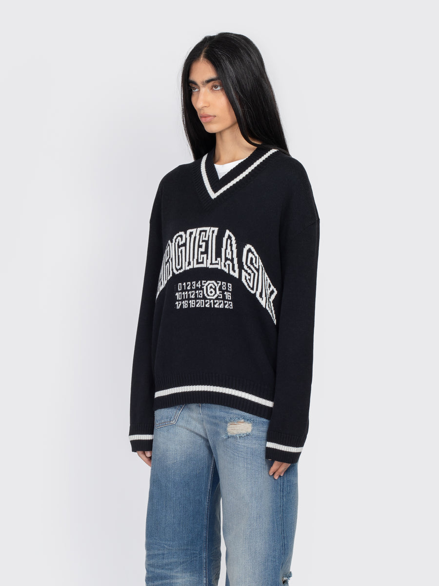 MM6 V-Neck Sweater