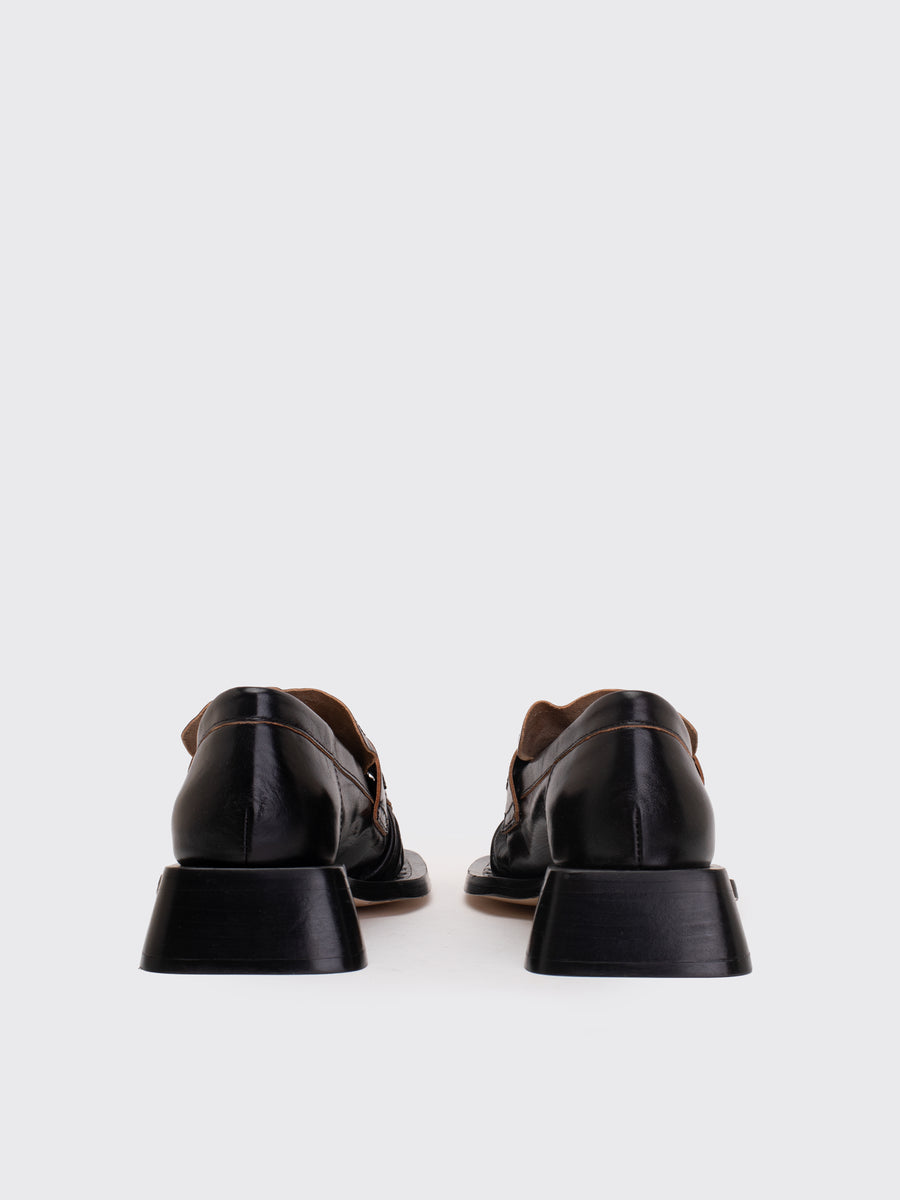 Airi Black Loafers