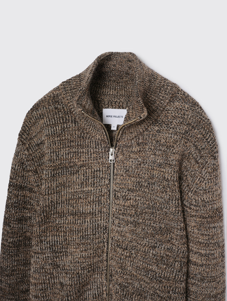 Hagen Wool Full Zip Jacket