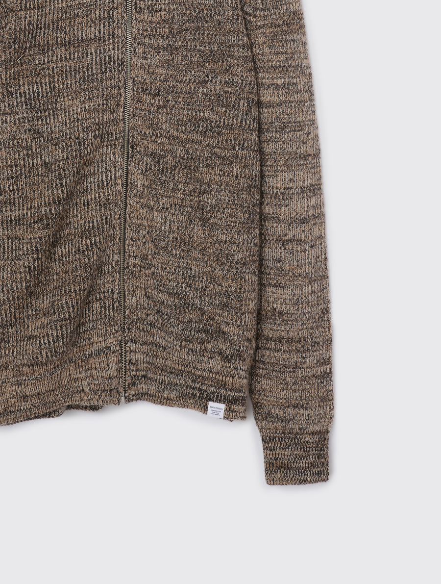 Hagen Wool Full Zip Jacket