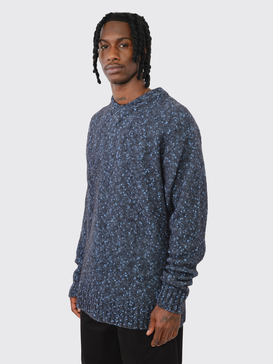 Rasmus Relaxed Tweed V-Neck Sweater