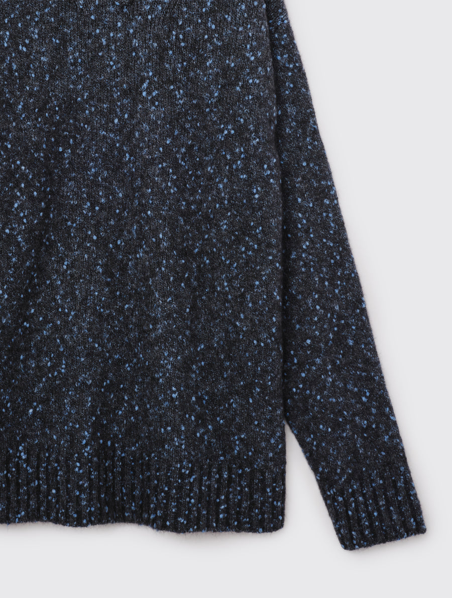Norse Projects-Rasmus Relaxed Tweed V-Neck Sweater