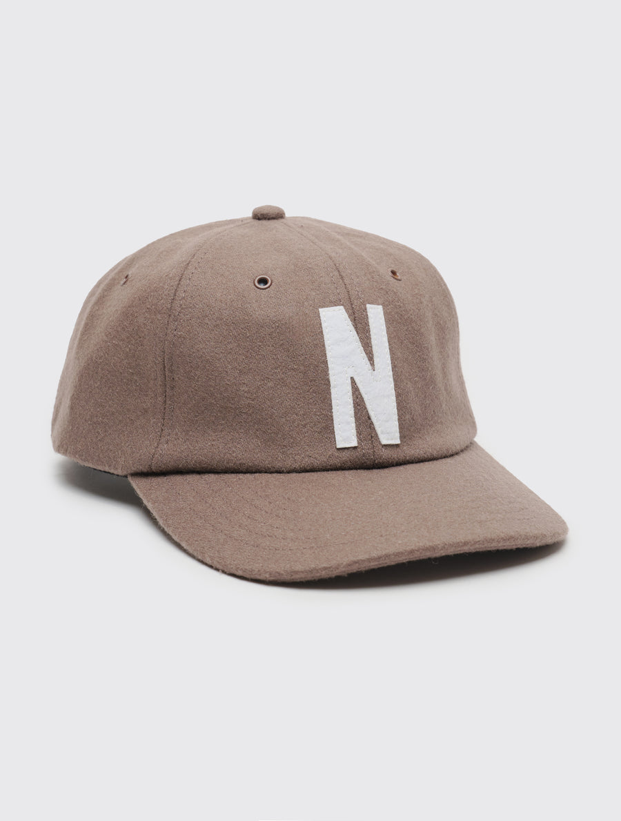 NorseProjects-WoolSportsCap-Taupe