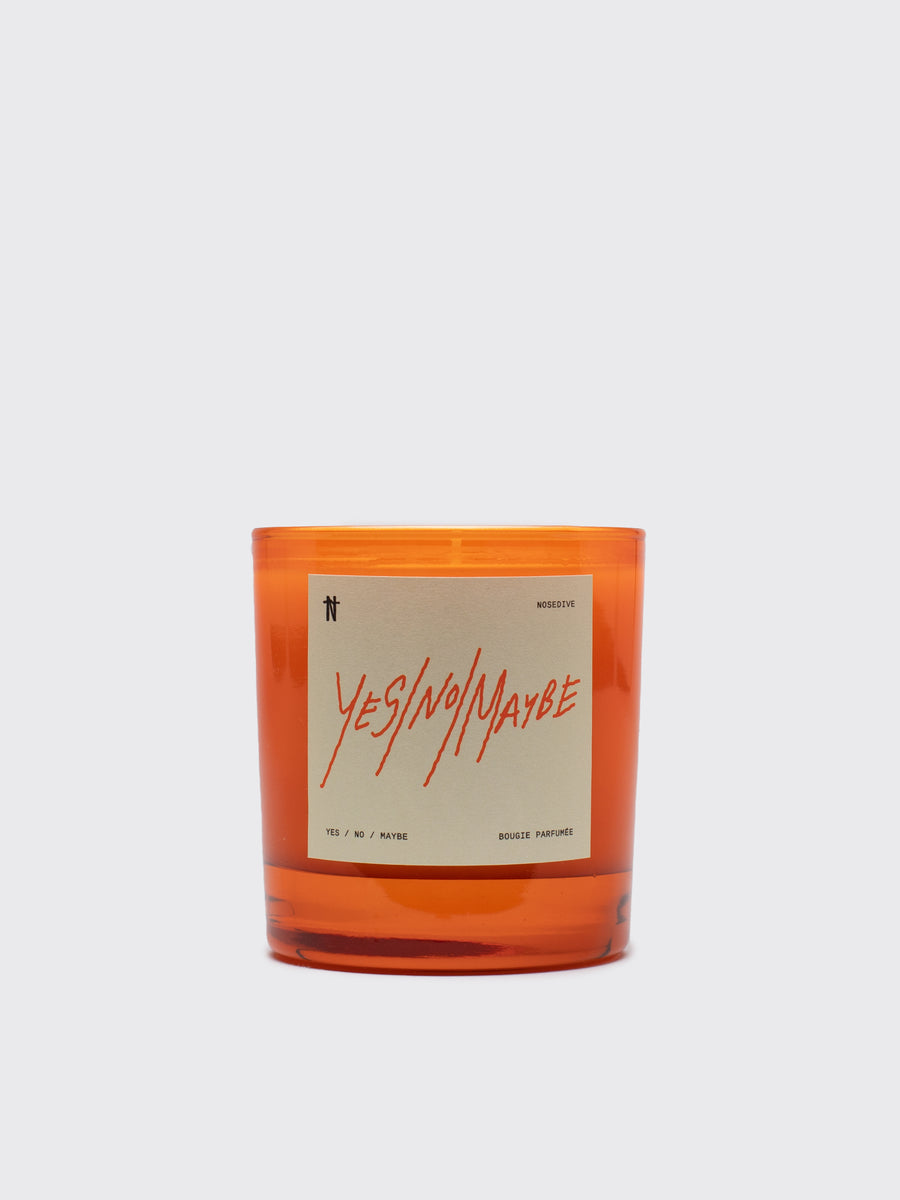 Yes / No / Maybe Candle