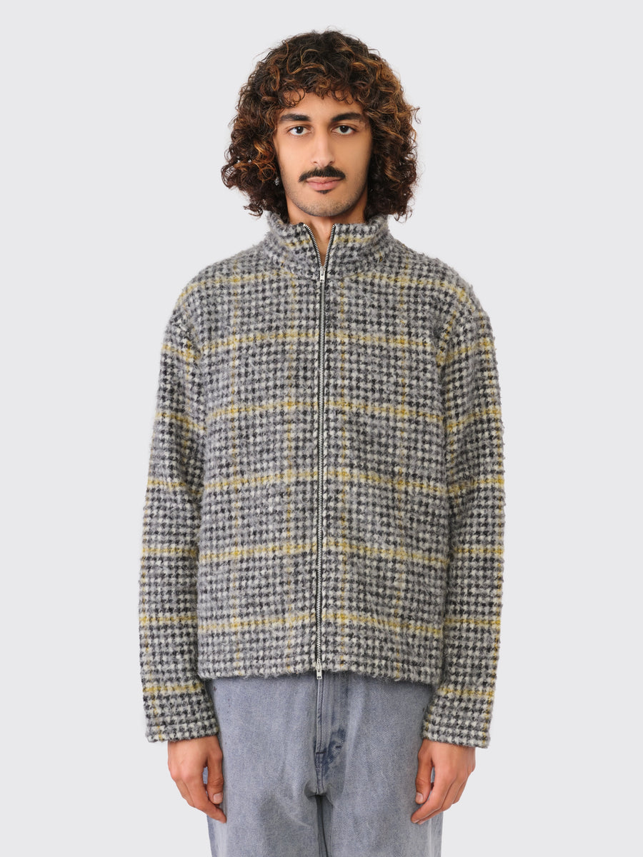 Shrunken Full Zip Polo