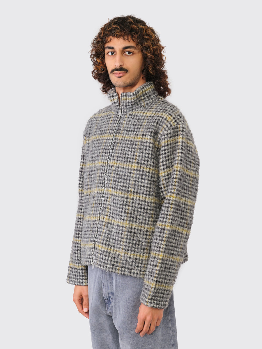 Shrunken Full Zip Polo