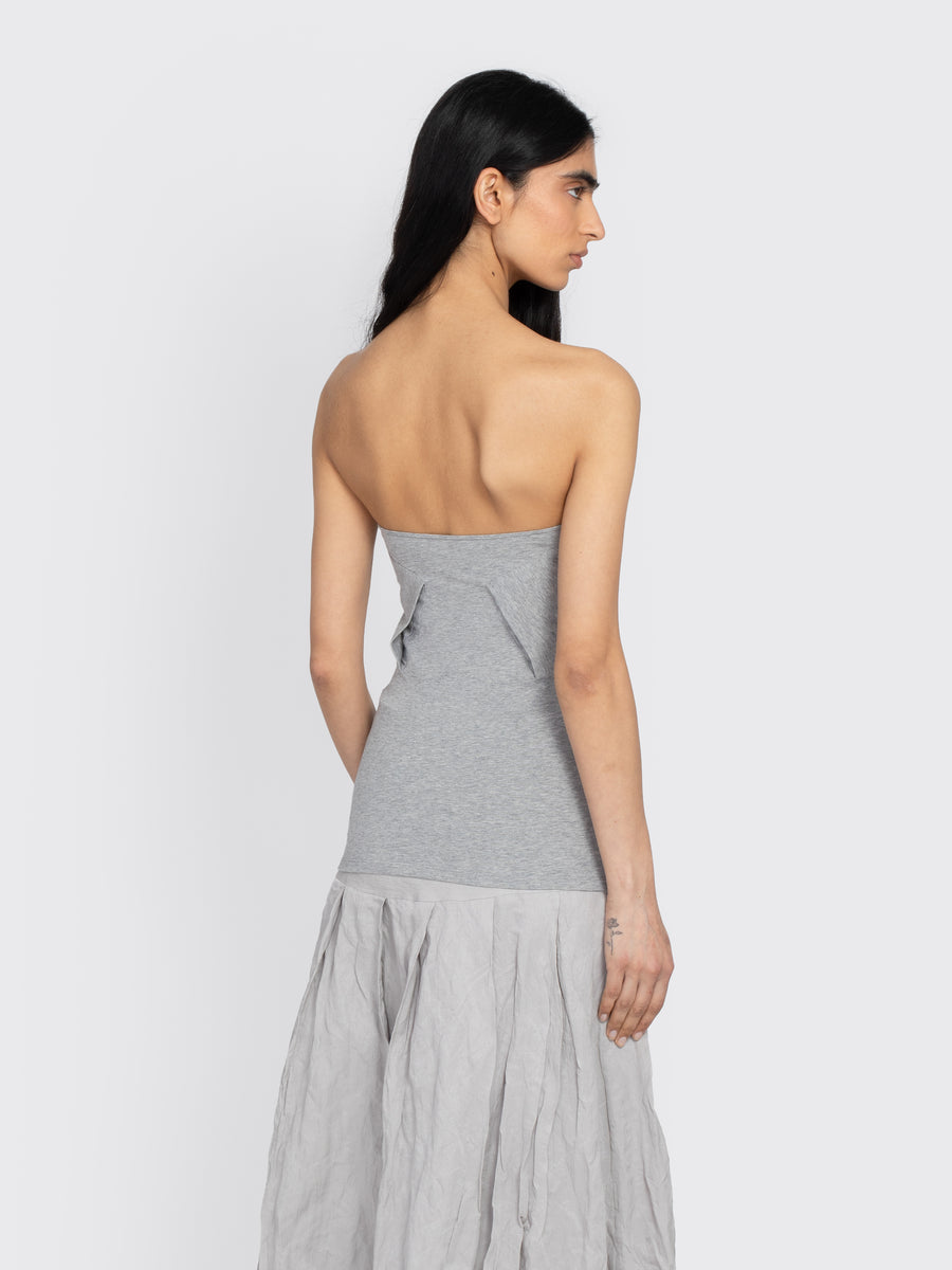Folded V Neck