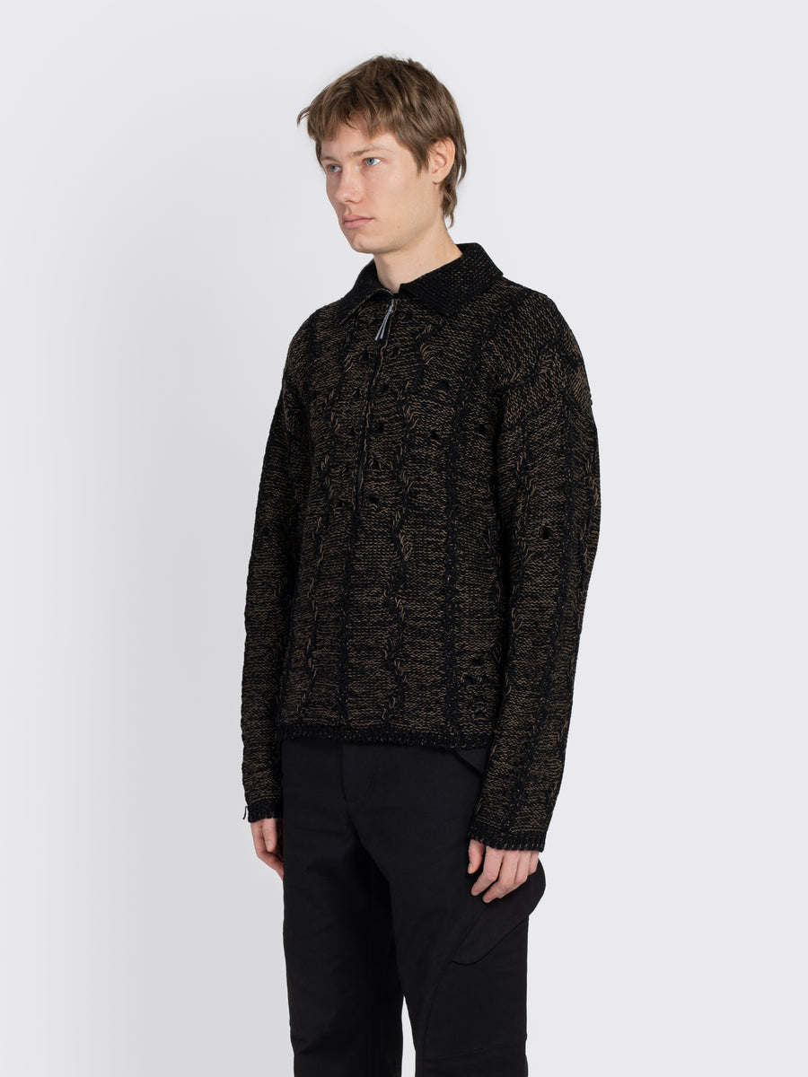 Polo Cable Knit