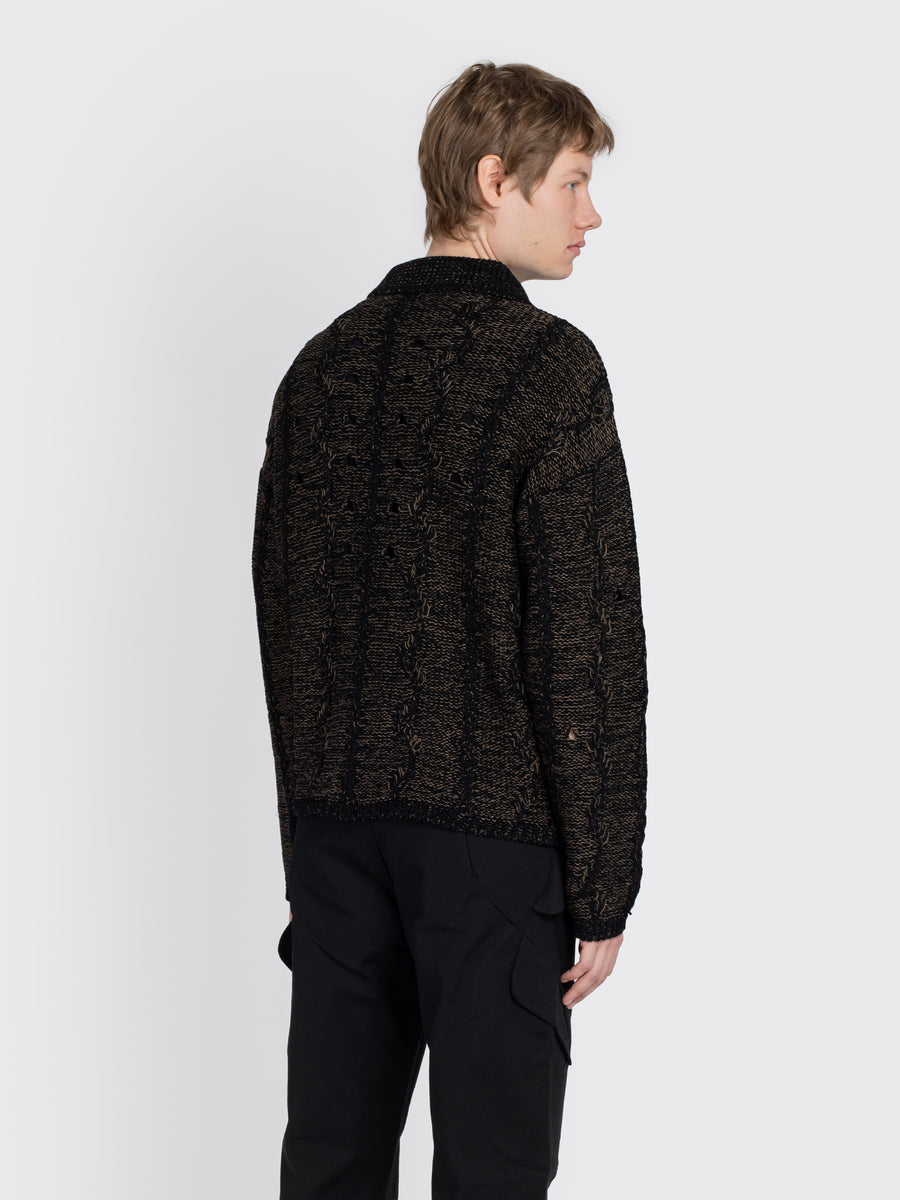 Polo Cable Knit