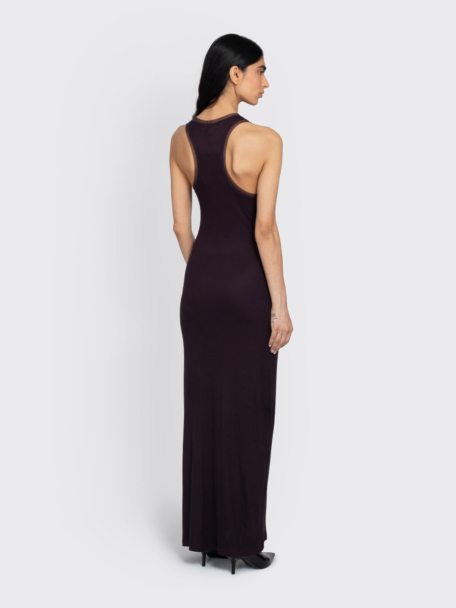 Mesh Trim Dress