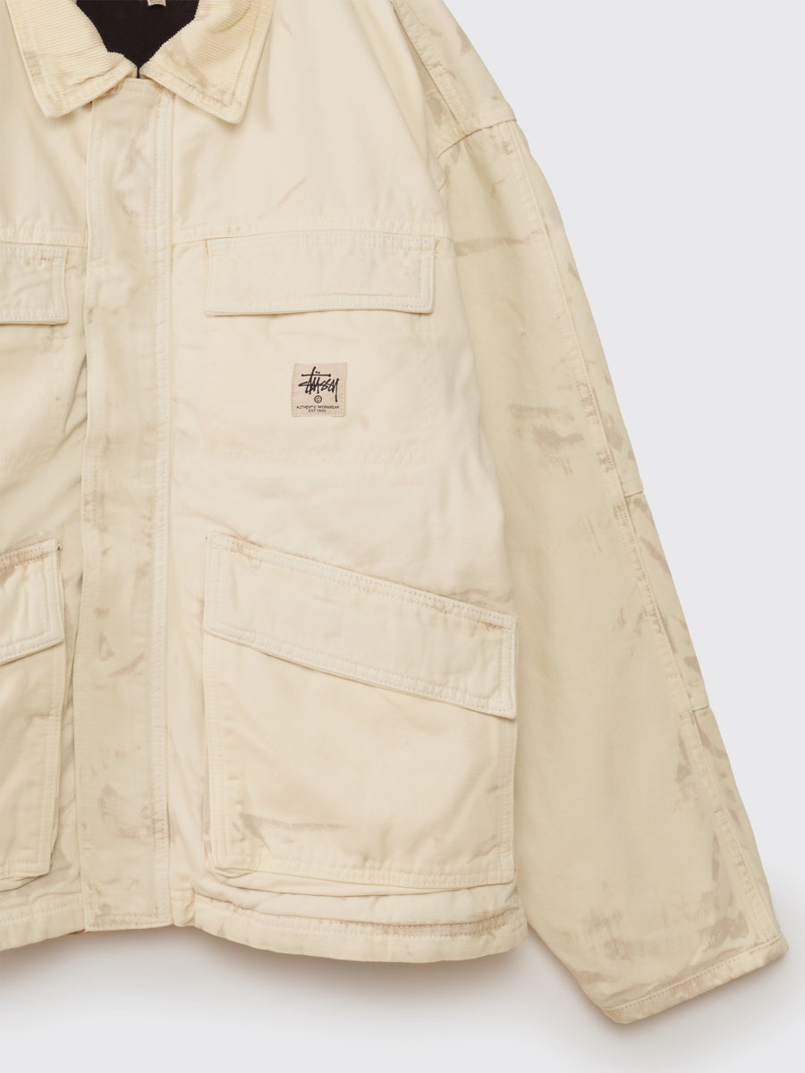Distressed Canvas Shop Jacket