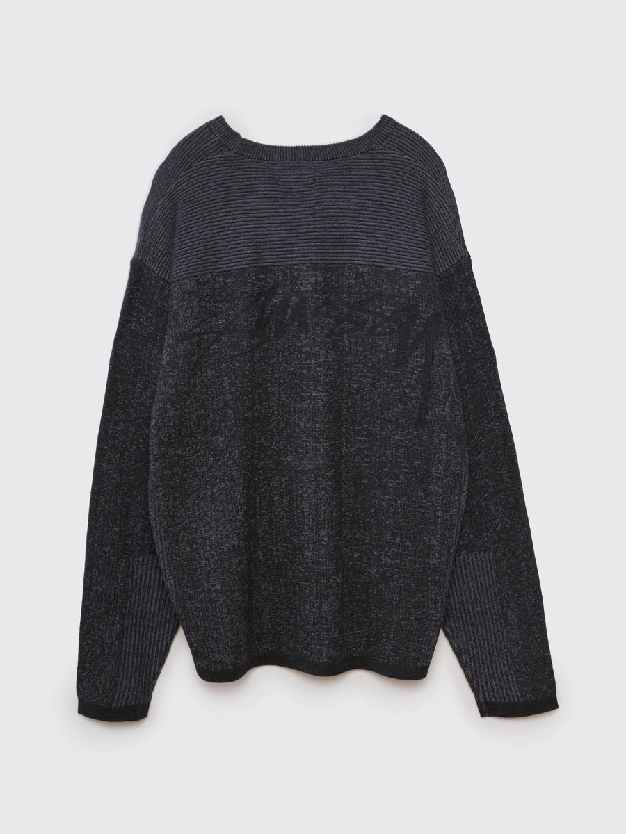 Engineered Panel Sweater