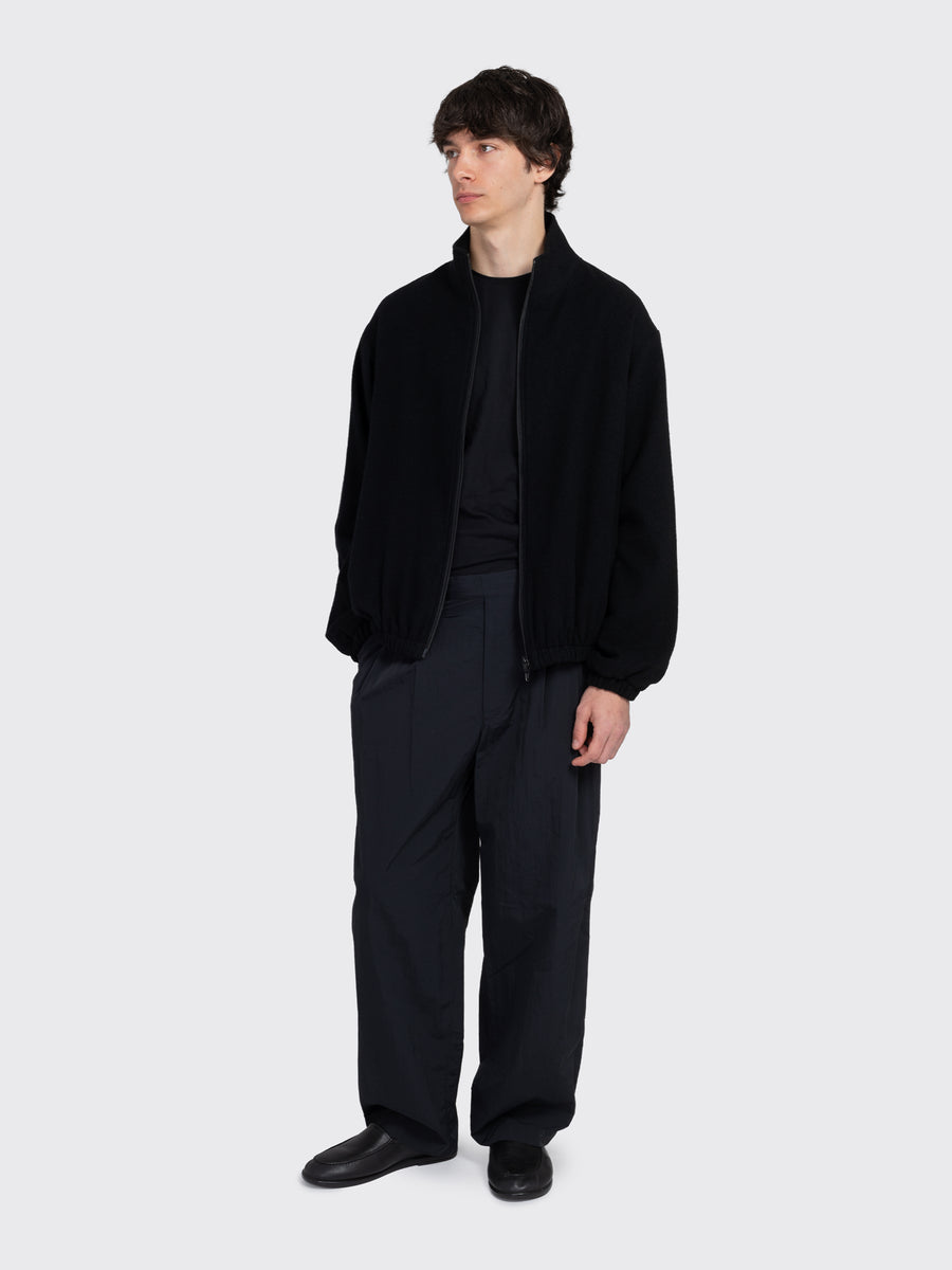 Windproof Nylon Wide Easy Trousers