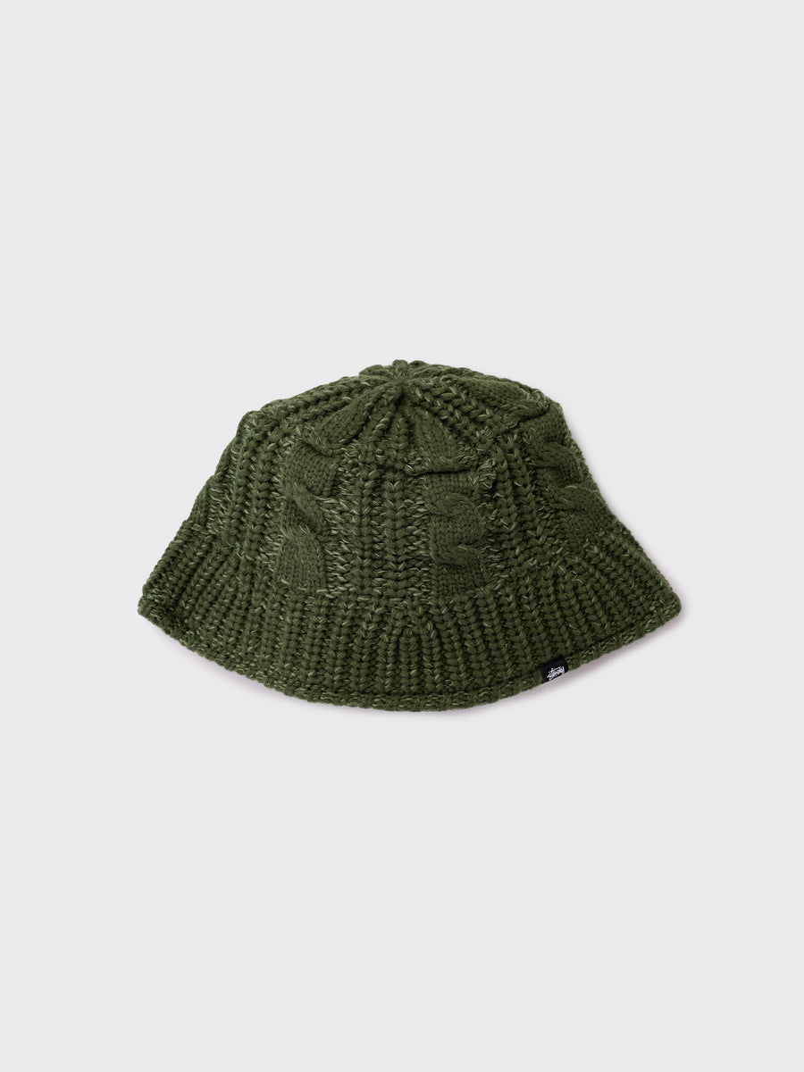 Cable Knit Bucket Hat