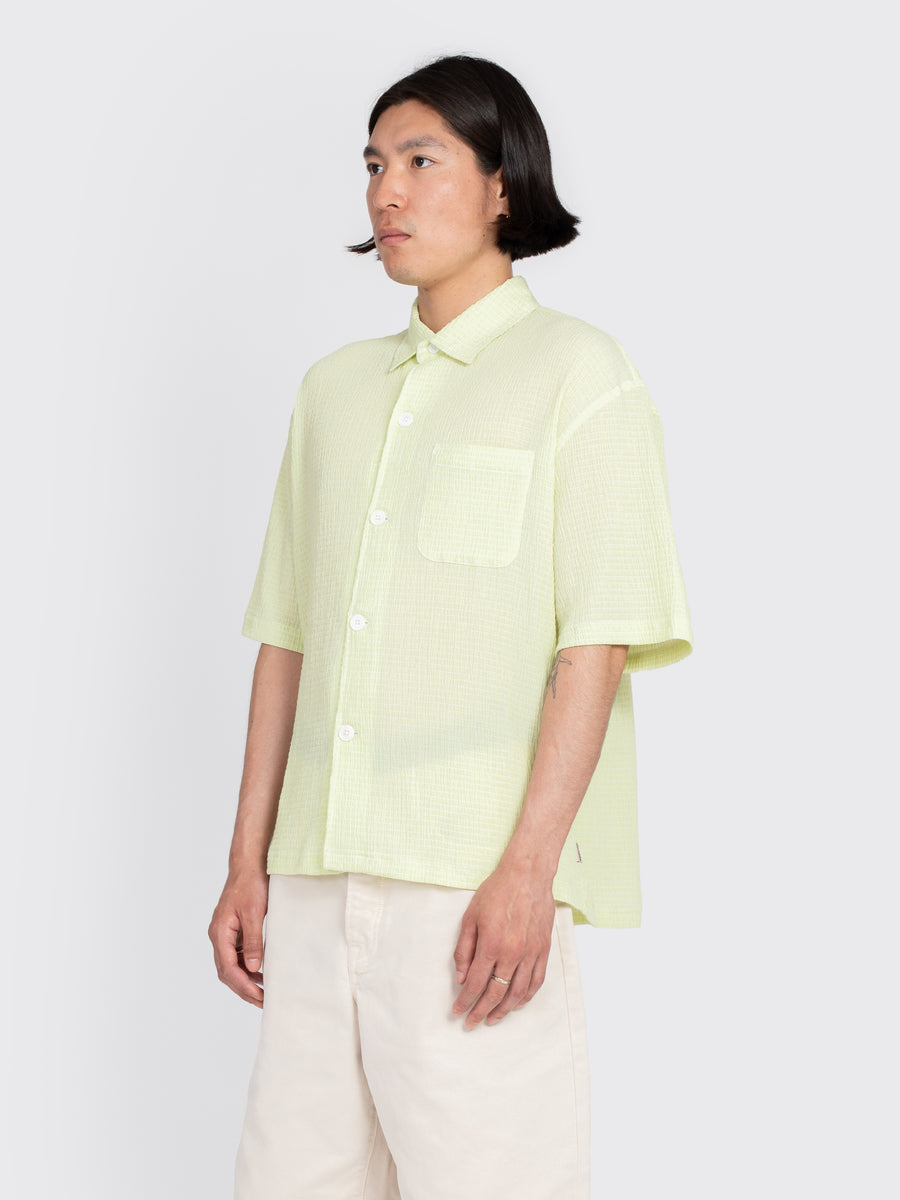 Flat Bottom Crinkled Shirt