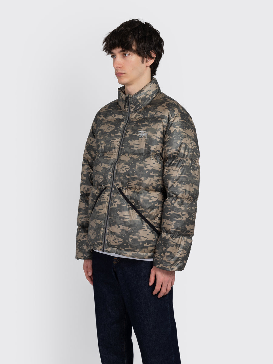 Micro Ripstop Down Mock