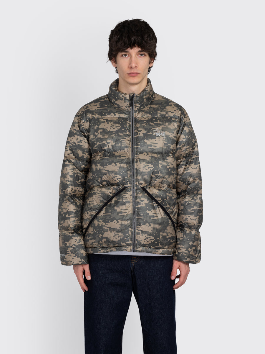 Micro Ripstop Down Mock