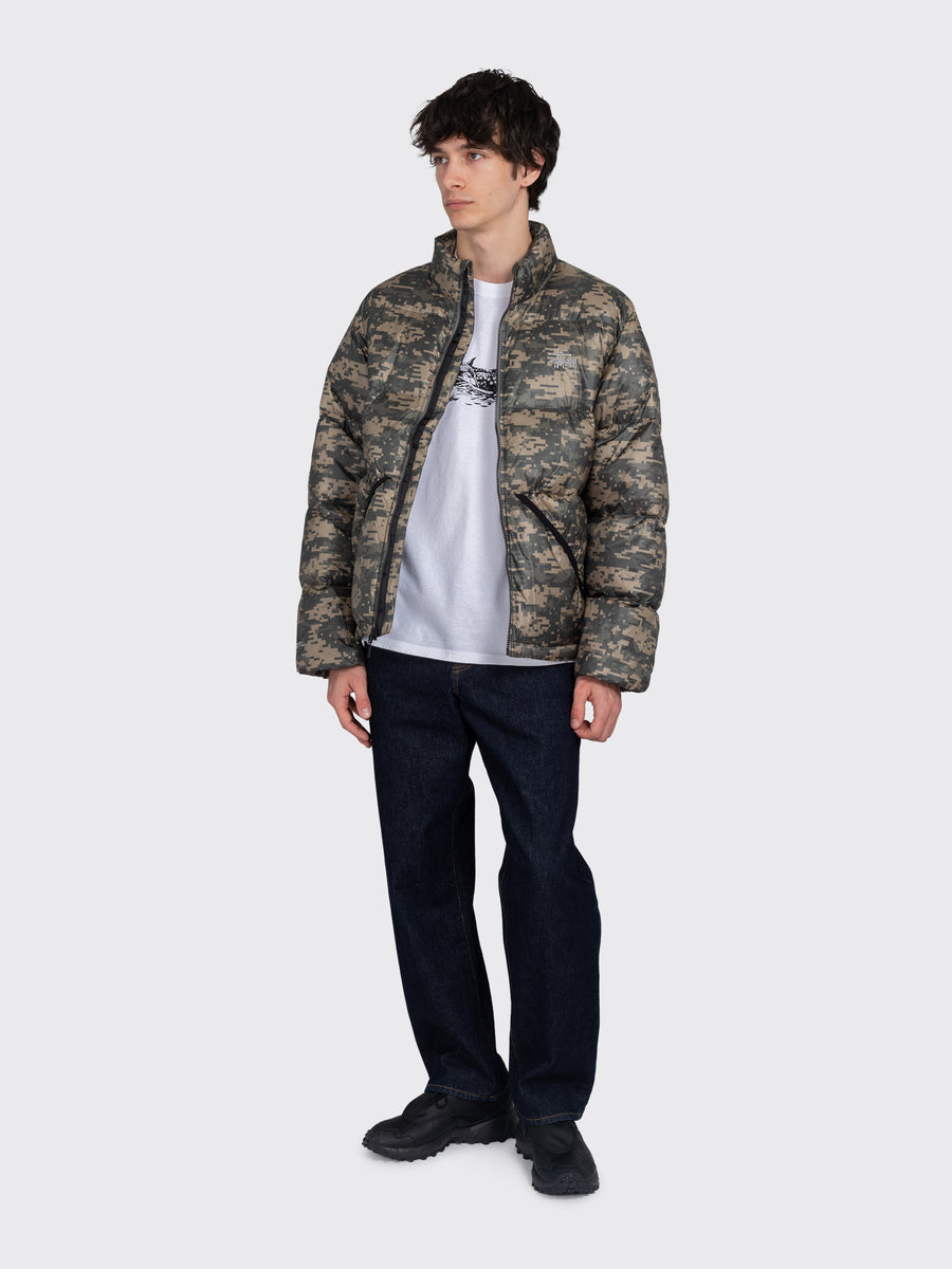 Micro Ripstop Down Mock