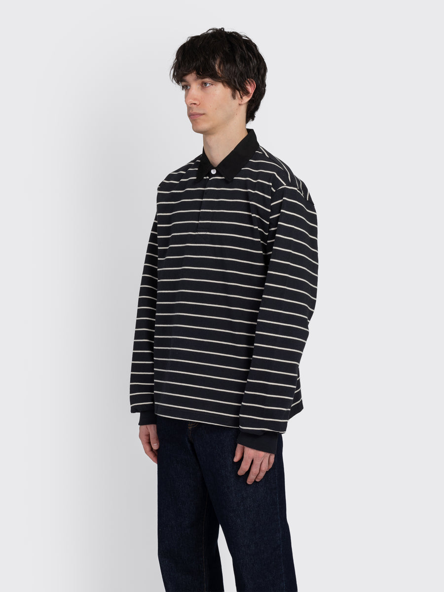 Pin Striped Rugby LS
