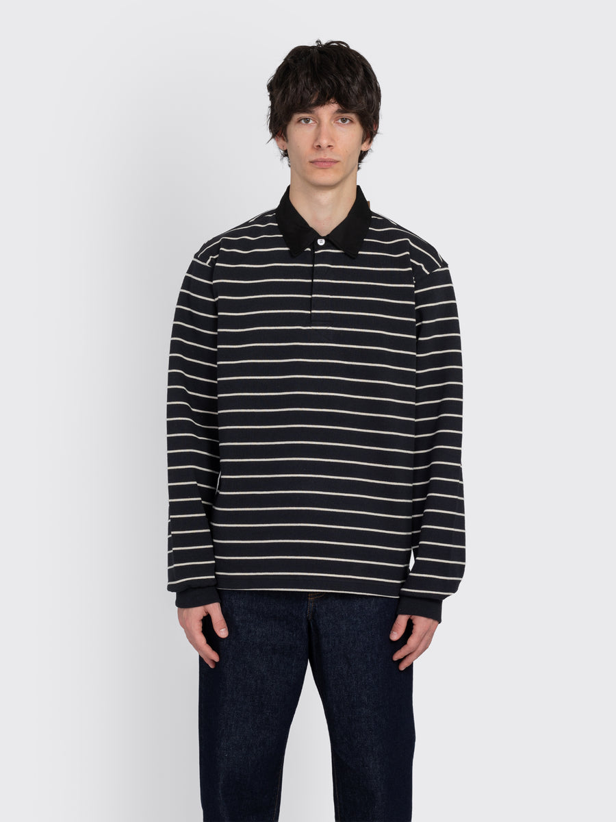 Pin Striped Rugby LS