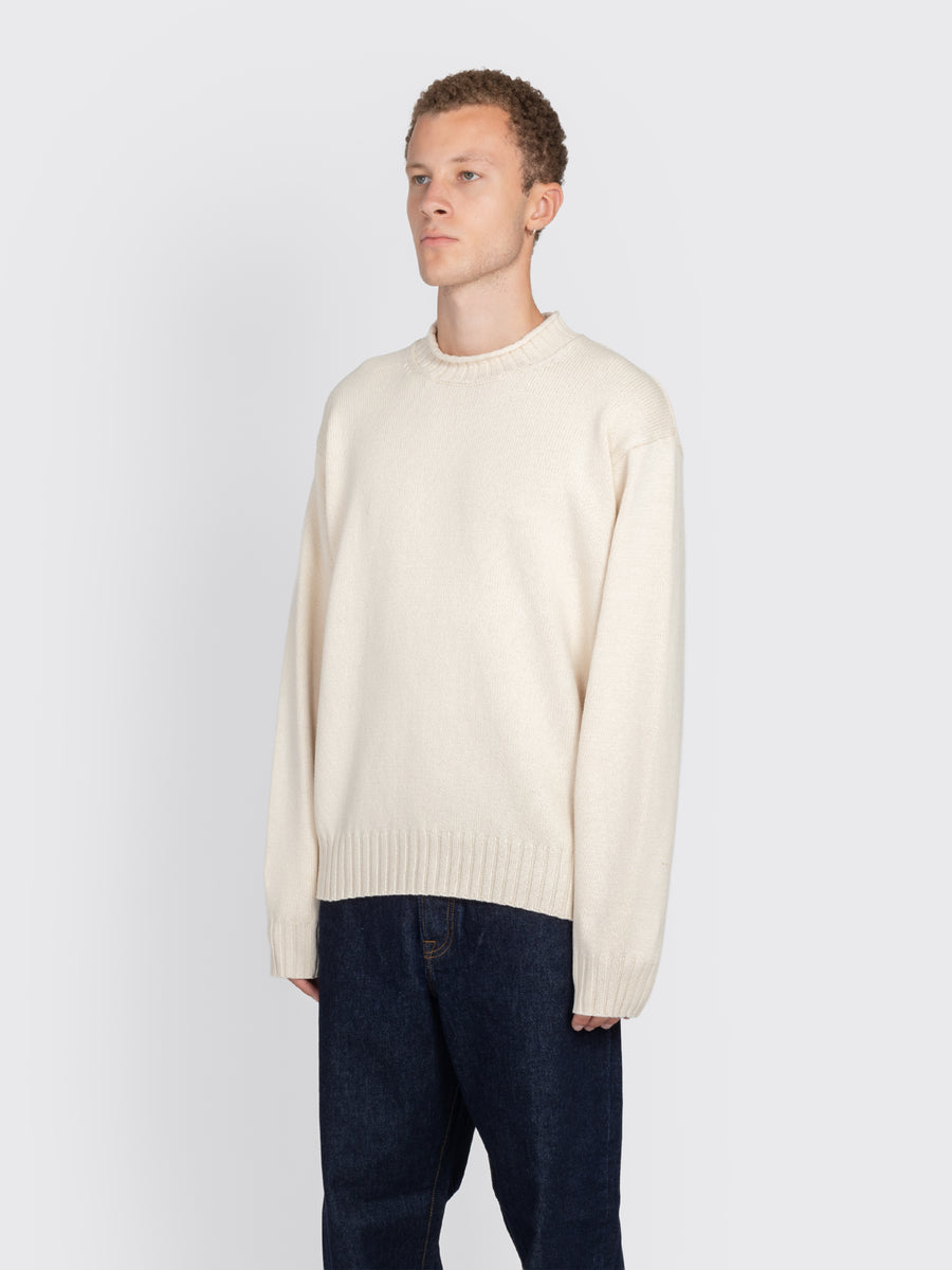 Tonal Mock Neck Sweater