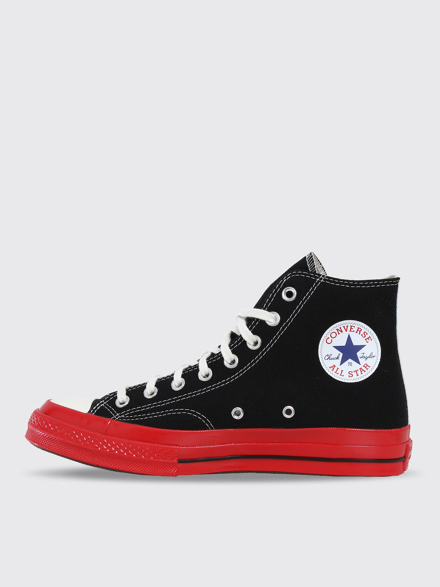 Play Comme Des Garcons Converse Red Sole