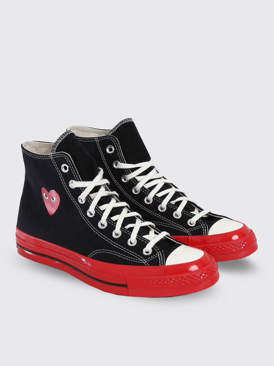 Play Comme Des Garcons Converse Red Sole