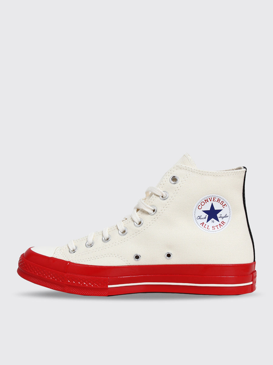 Play Comme Des Garcons Converse Red Sole