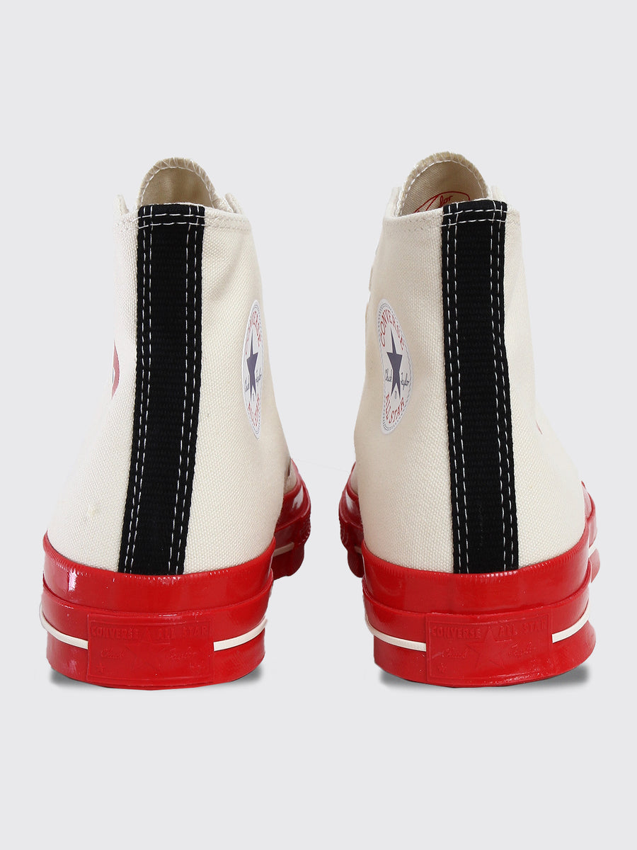 Play Comme Des Garcons Converse Red Sole