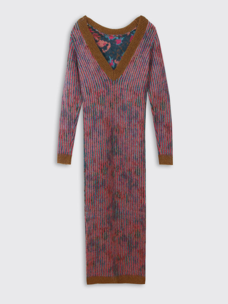 Dress Knit Brushed Jacquard