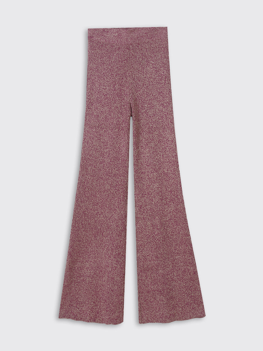 Pants Melange Knit