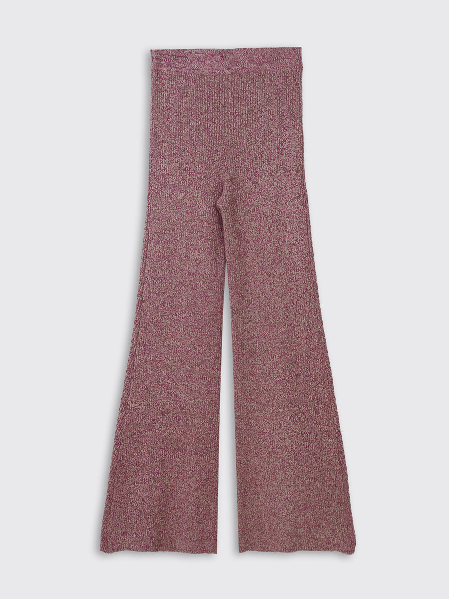 Pants Melange Knit