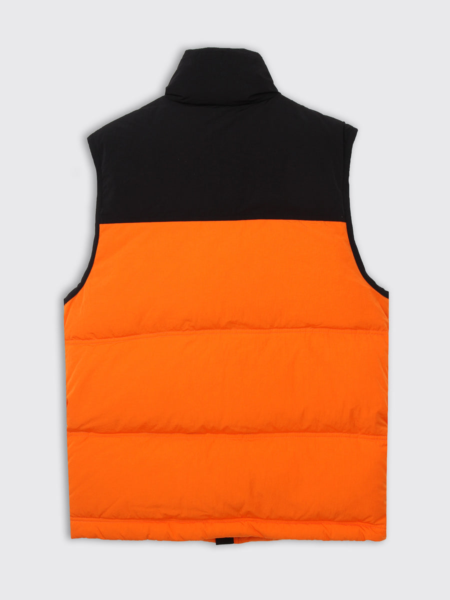 Sleeveless Down Jacket With Ami Patch