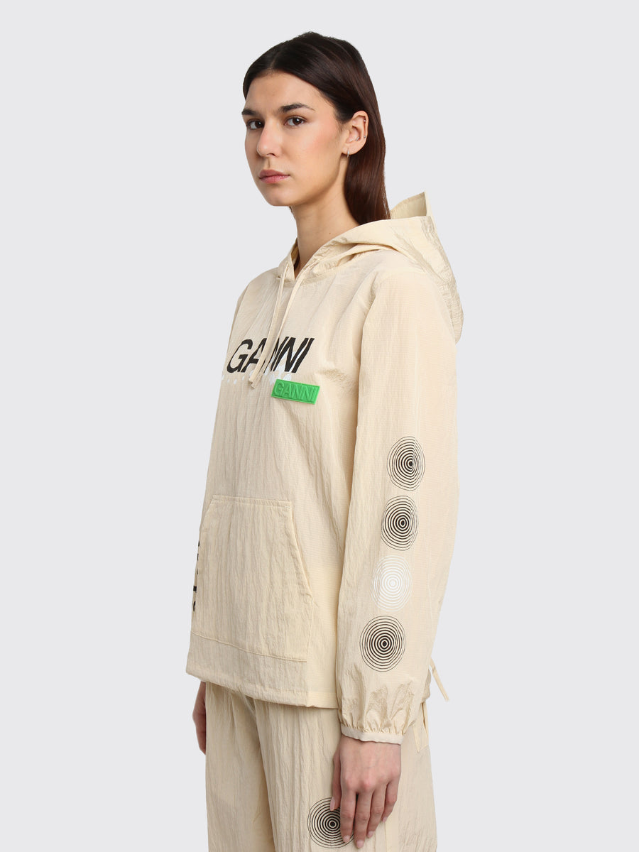 Light Tech Drawstring Hoodie