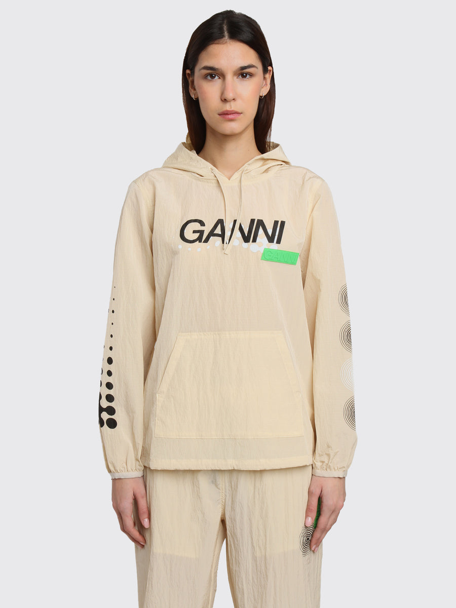 Light Tech Drawstring Hoodie
